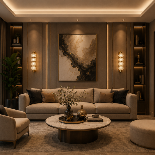 The Radiant Orb Wall Light