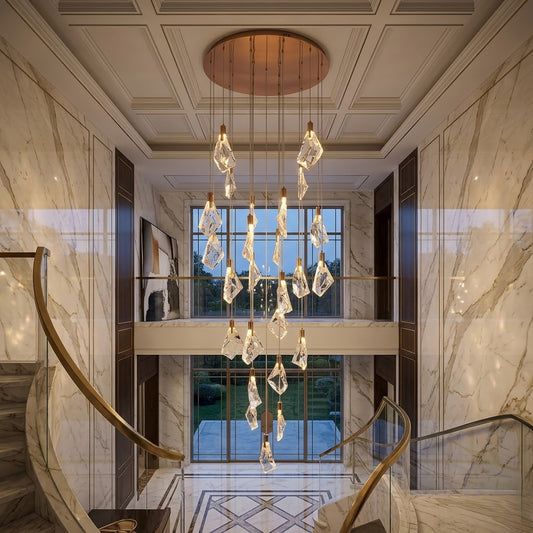 Astraea Cascade Duplex Chandelier