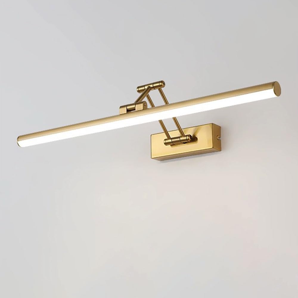 The Arcadia Gold Adjustable Linear LED Vanity Light