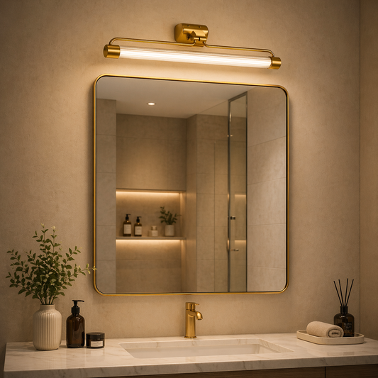 Gold Linear LED Vanity Light