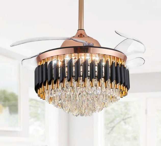 Black Crown Ceiling Fan