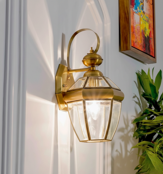Radiant Lantern Outdoor Wall Light