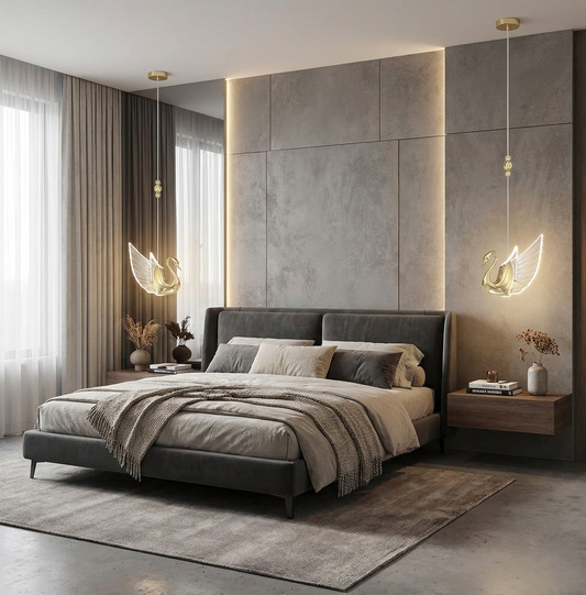 Swan Pendant Light