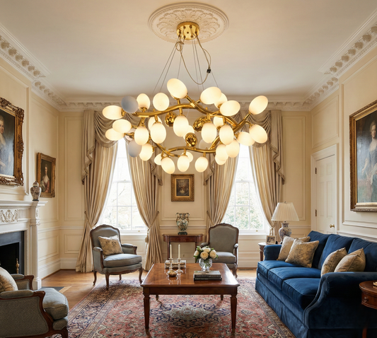 Opal Bloom Chandelier