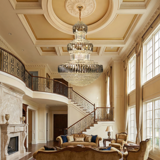 Crystal Majesty Duplex Chandelier