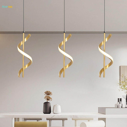 Spiral Glow Hanging Light