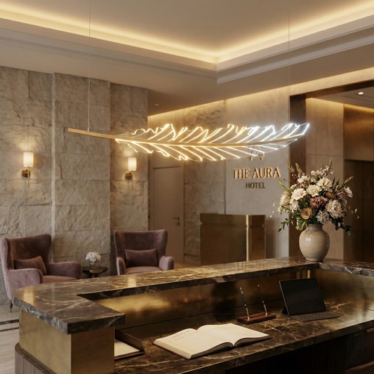 Petal Leaf Dining Chandelier