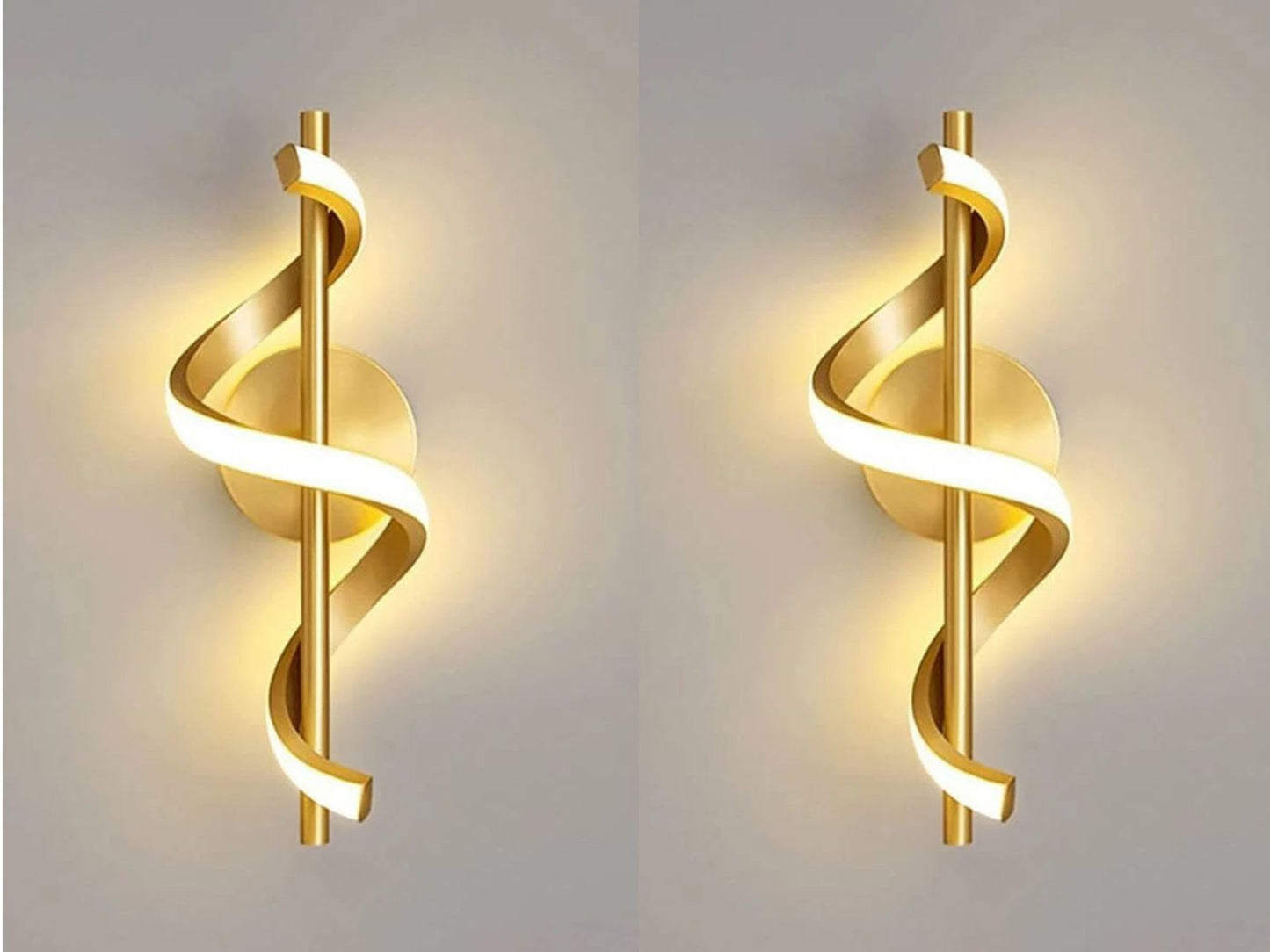 Spiral Glow Wall Light