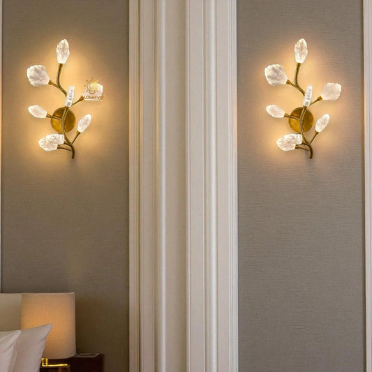 Dazzling Petal Wall Light