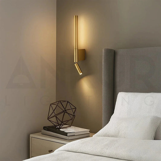 2 Way Spot Wall Light