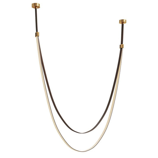 Luminous Belt Chandelier