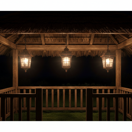 Luminous Lanterns Outdoor Hanging Light
