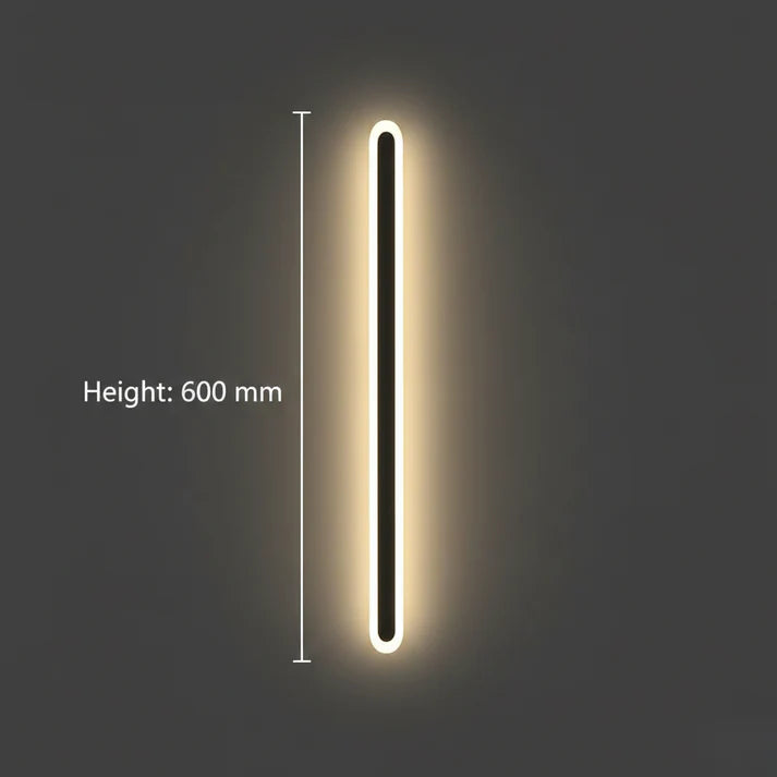 Minimalist Linear Stem Wall Light