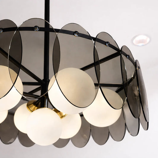 Modern Minimalist Round Chandelier