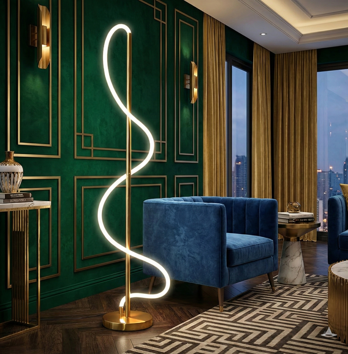 Curvy Glow Floor Lamp