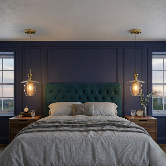 The Aurelia Glass Pod Pendant Light