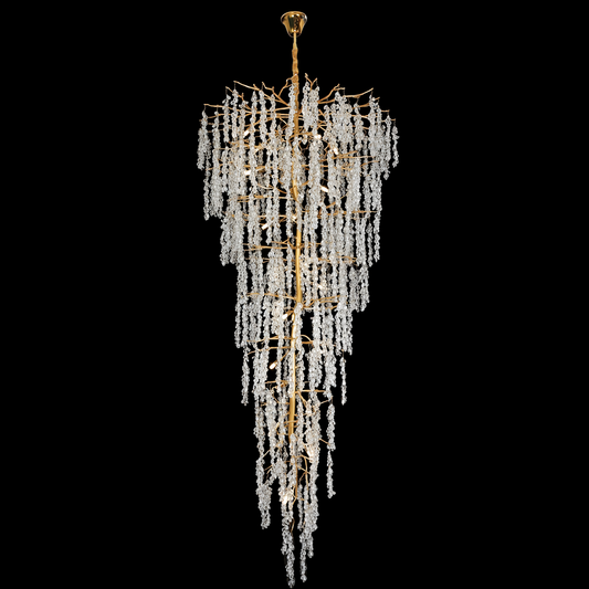 The Crystal Petal Duplex Chandelier
