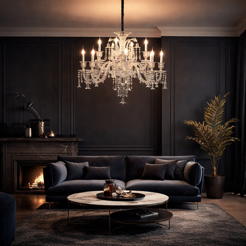 Crystal Elegance Chandelier