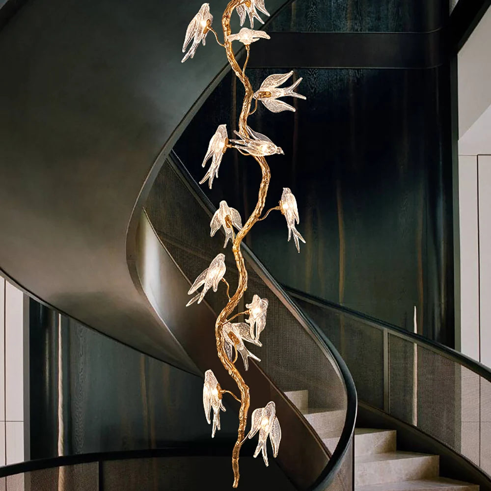 The Aviora Vine Blossom Chandelier