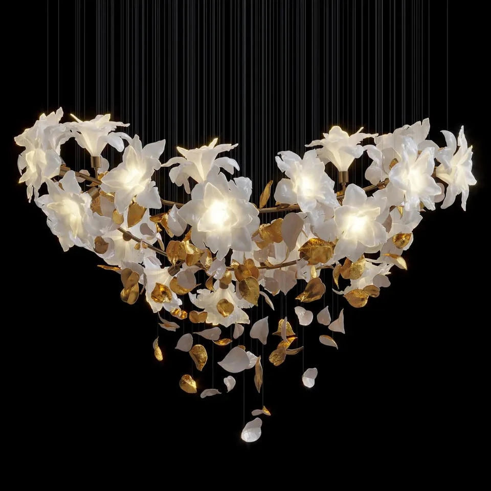 The Lotus Bloom Chandelier