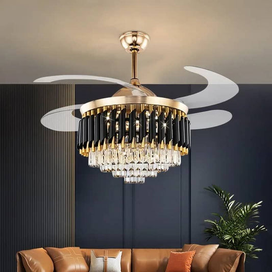 Black Crown Ceiling Fan