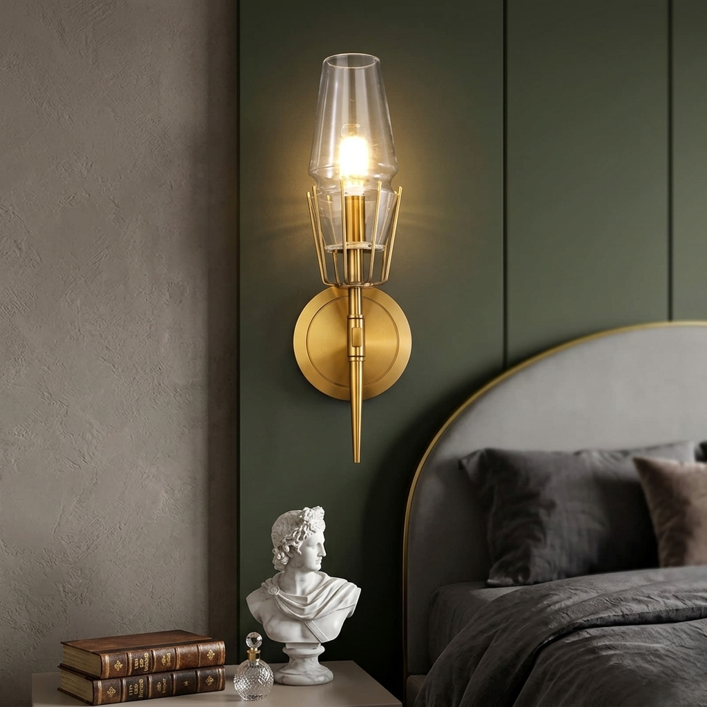 The Cage Candle Wall Light