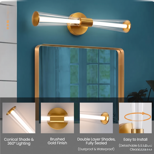 The Iris Linear LED Vanity Light