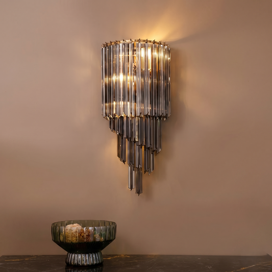 Dazzling Crown Wall Light