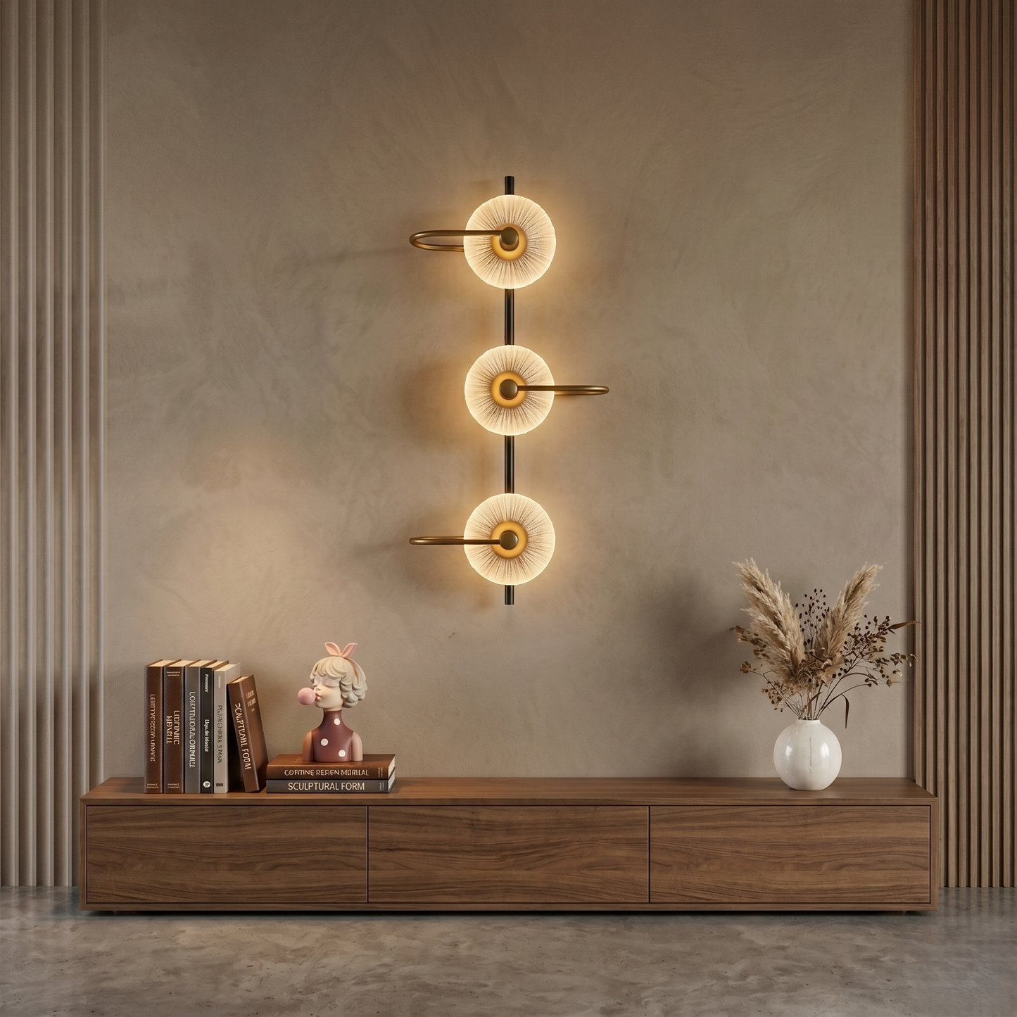 Crystal Bloom Wall Light