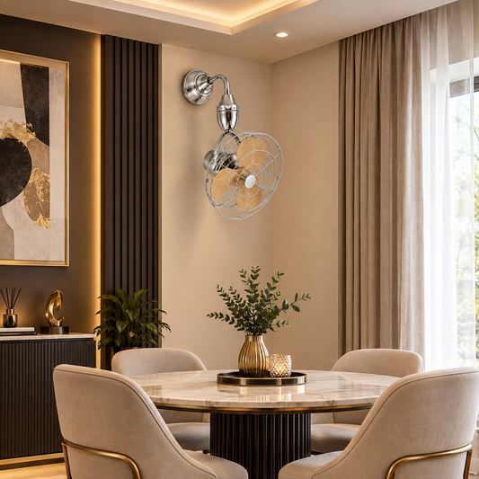 Monarch Duo – Luxury Wall & Ceiling Fan