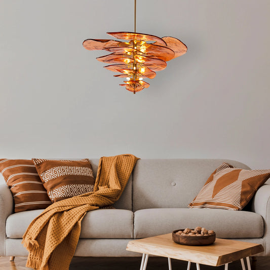 The Murano Layered Chandelier