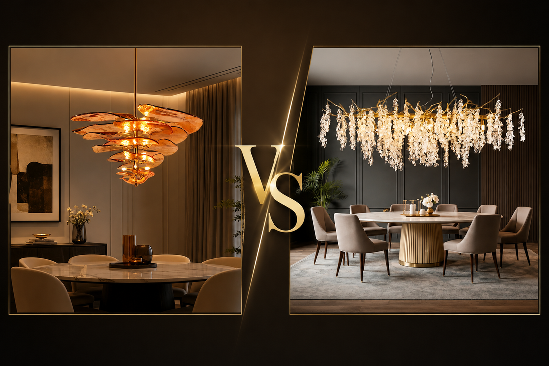 Crystal Chandelier vs Brass Chandelier: Which Suits Indian Homes Better?