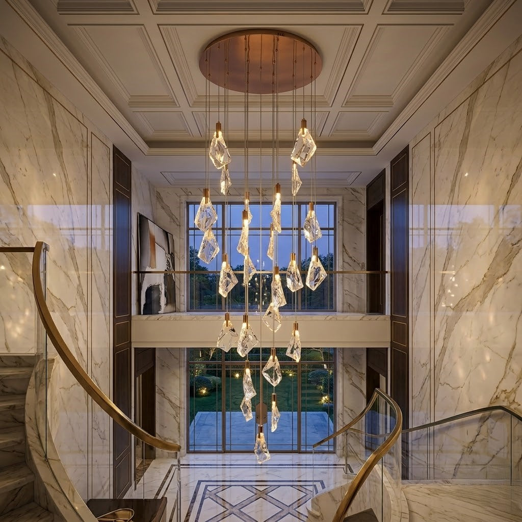 Astraea Cascade Duplex Chandelier