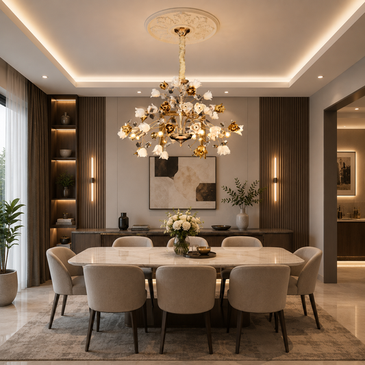 Rose Opulence Chandelier
