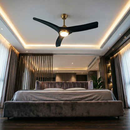 The Aureon Noir 52-Inch Fan