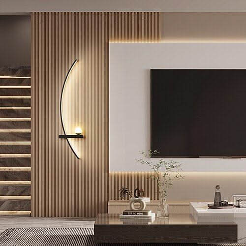 The Lunar Arc Wall Light