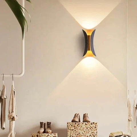 The Hourglass Outdoor Wall Light