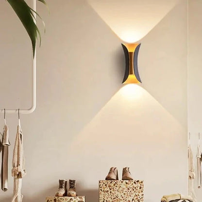 The Hourglass Outdoor Wall Light