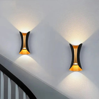 The Hourglass Outdoor Wall Light