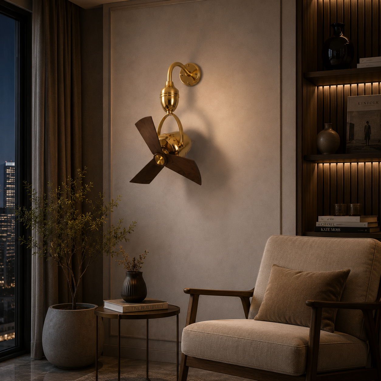 Aviator Dual-Axis Ceiling Fan