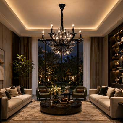 Supernova Grand Round Chandelier