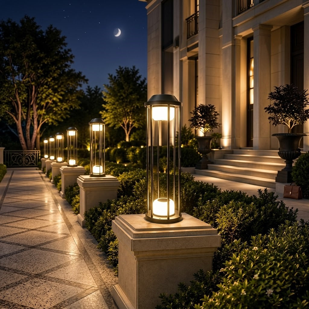 The Meridian Beacon Bollard Light