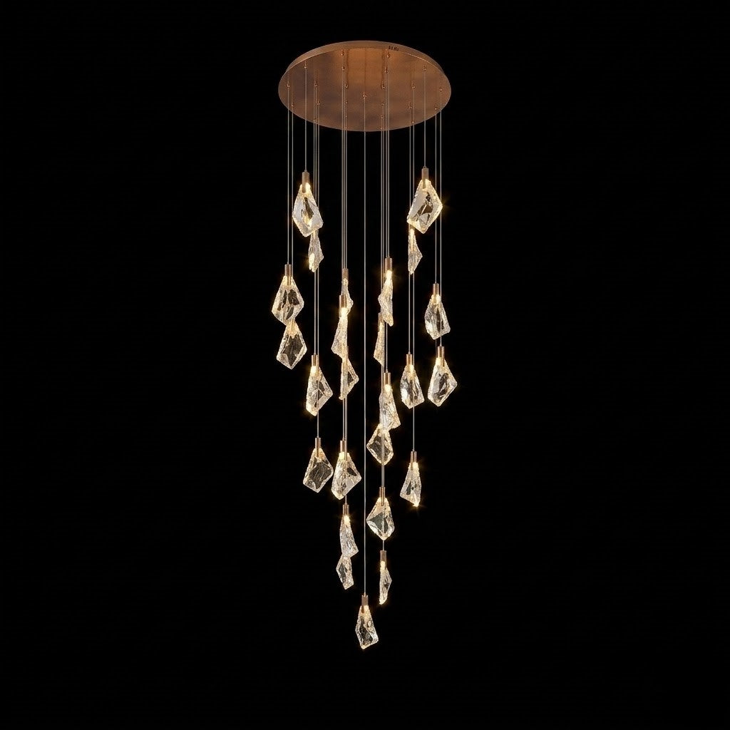 Astraea Cascade Duplex Chandelier
