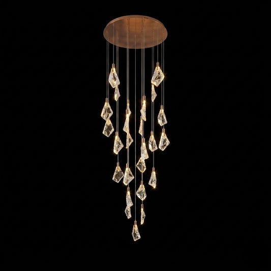 Astraea Cascade Duplex Chandelier