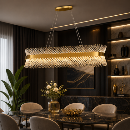 Celestial Bloom Dining Chandelier