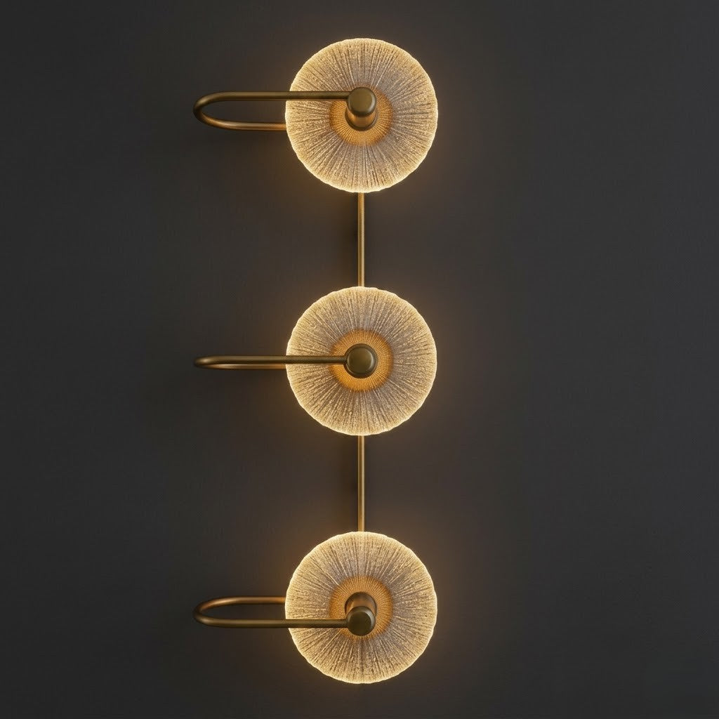 Crystal Bloom Wall Light