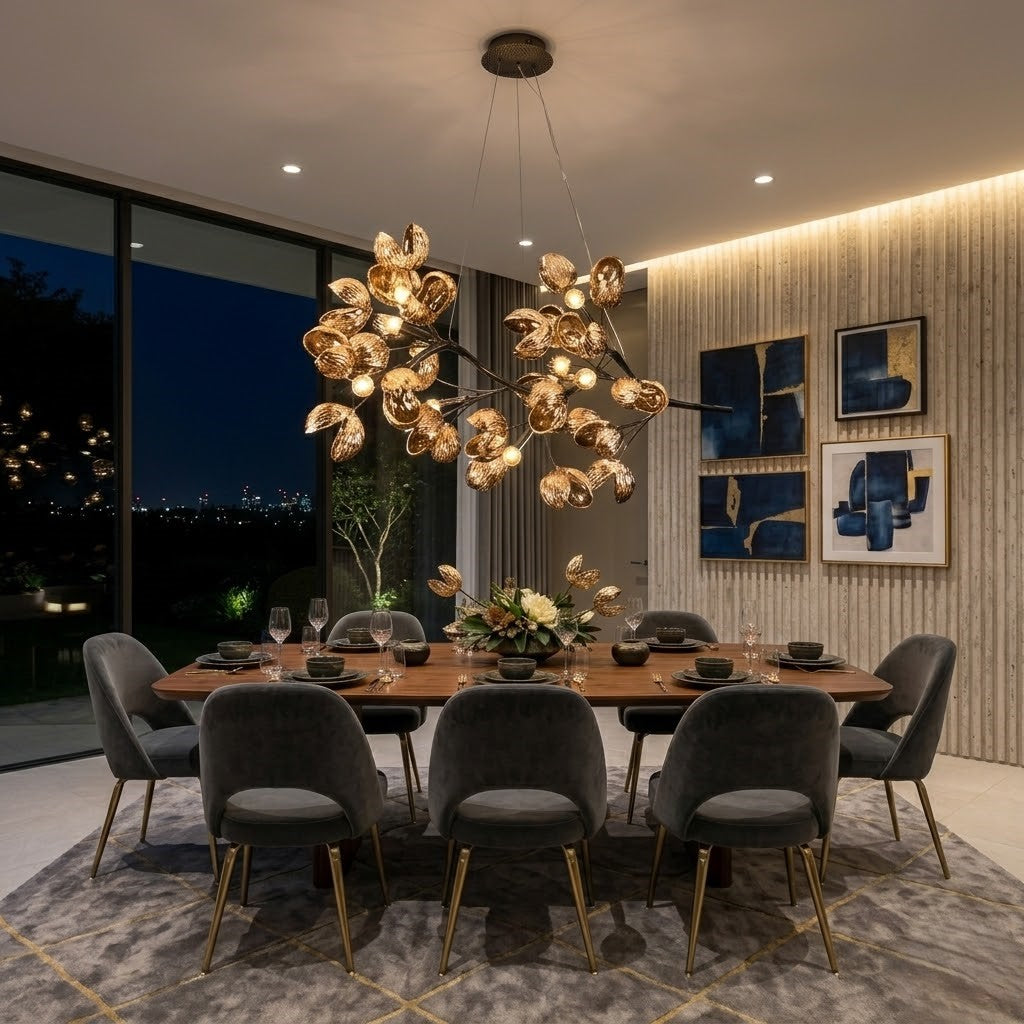 The Gilded Orchard Dining Chandelier
