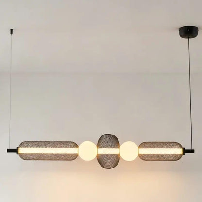 The Nocturne Halo Linear Chandelier