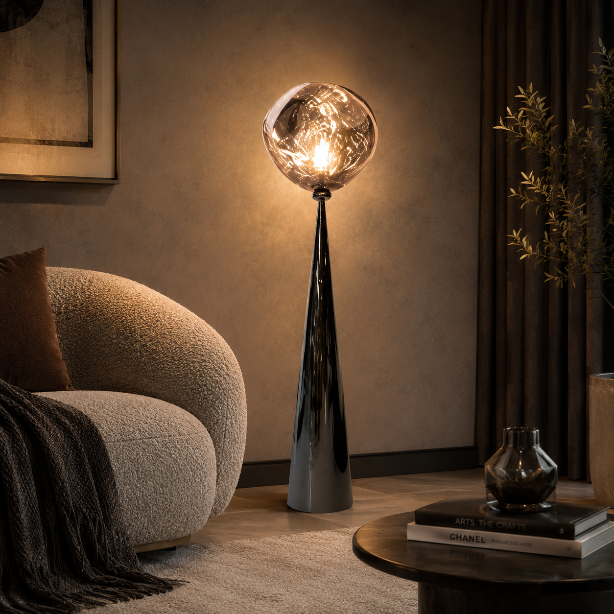 The Magma Spire Floor Lamp