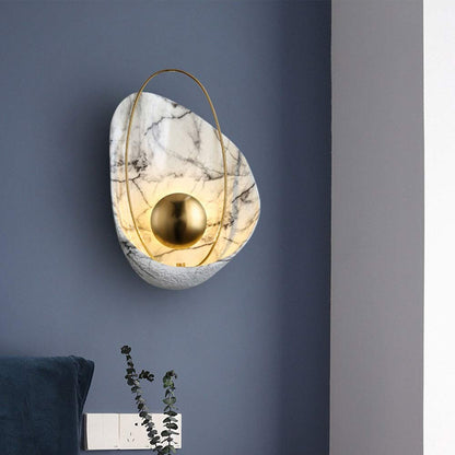 The Orb Luxury Marble Wall Light